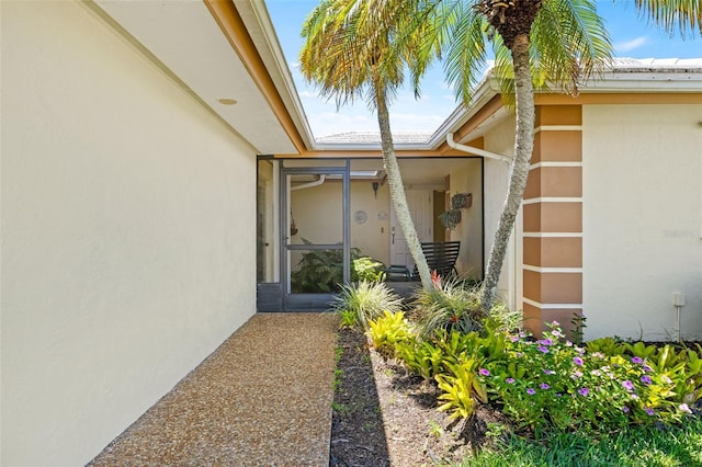 view of entrance to property