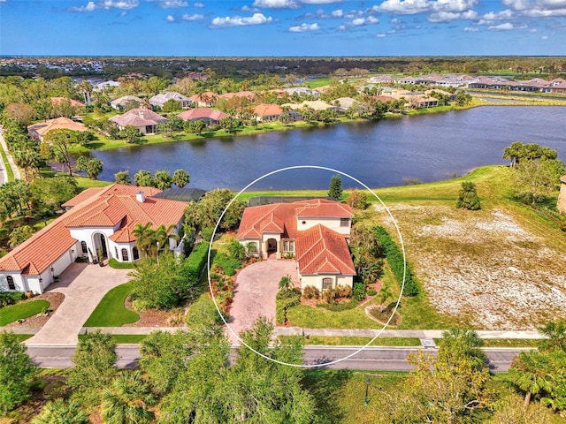 1509 Raphis Royale Blvd, Englewood, FL 34223 - aerial perspective of suburban area featuring a nearby body of water