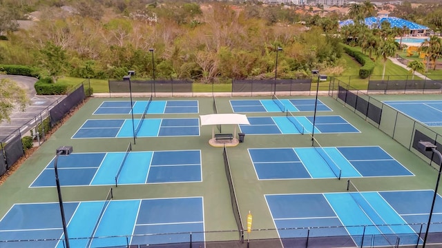 view of sport court