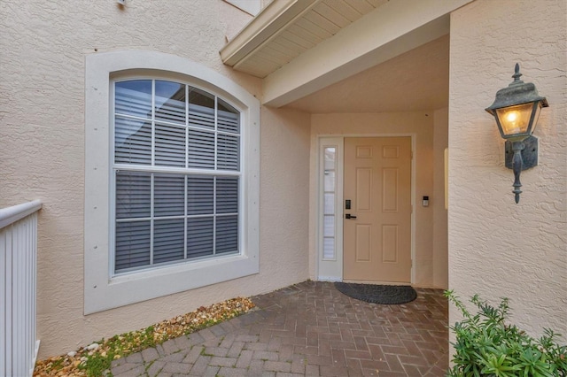 view of entrance to property