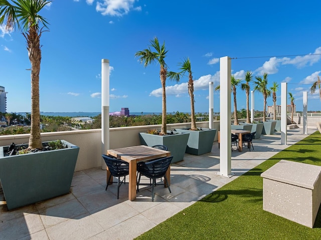 view of patio / terrace with outdoor lounge area