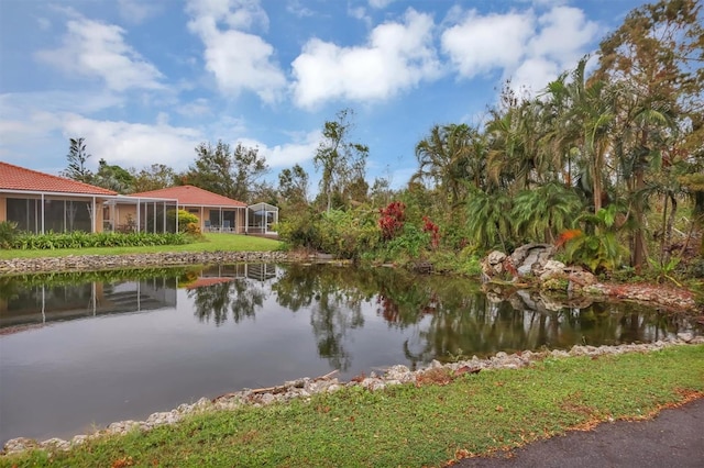 property view of water