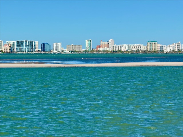 water view with a beach view