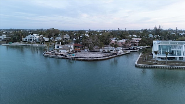 3200 Higel Ave, Sarasota, FL 34242 - water view with nearby suburban area