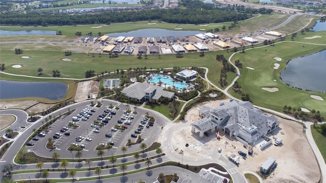 15625 San Lazzaro Ave, Bradenton, FL 34211 - aerial view of property and surrounding area with a nearby body of water and a golf course