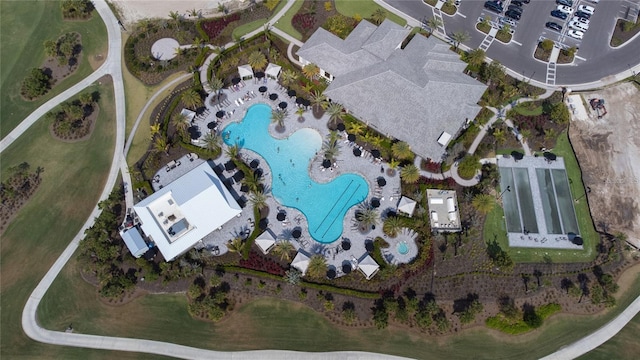 15625 San Lazzaro Ave, Bradenton, FL 34211 - aerial view of property's location with a pool area