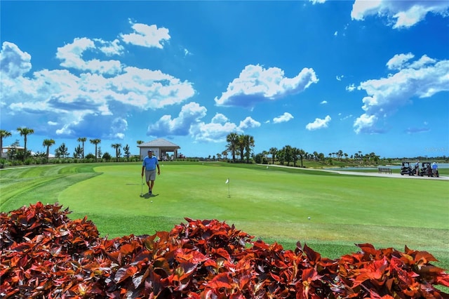 15625 San Lazzaro Ave, Bradenton, FL 34211 - view of home's community with view of golf course and a putting green
