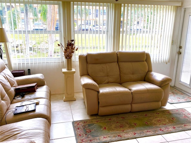 sunroom featuring plenty of natural light