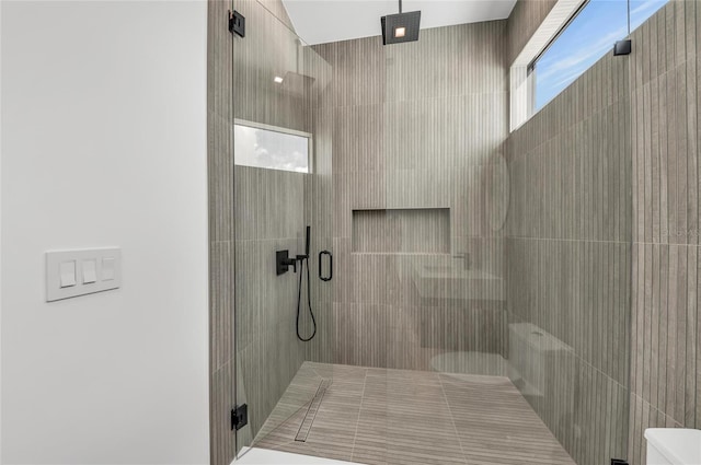 2038 Datura St, Sarasota, FL 34239 - full bath featuring a shower stall and toilet