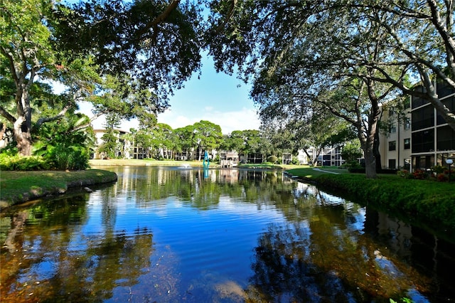 property view of water