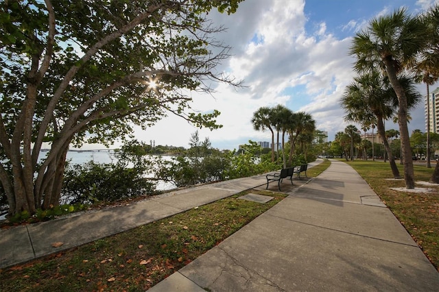 1990 Main St Unit 15, Sarasota, FL 34236 - view of community featuring a water view