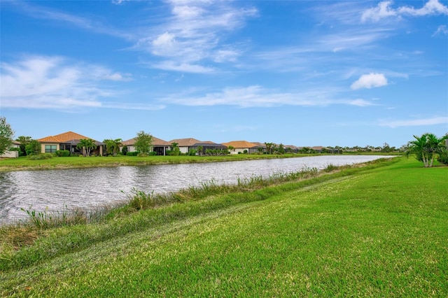 property view of water