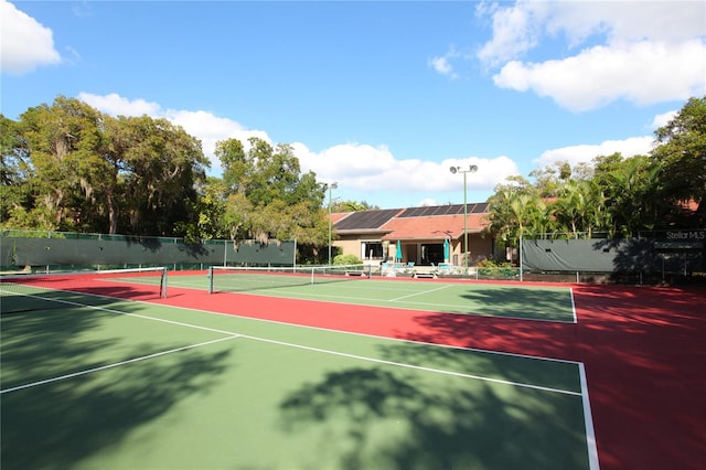 view of sport court with basketball court