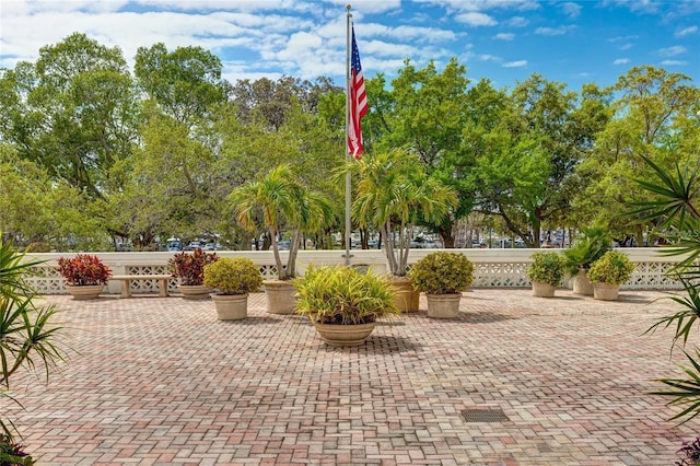 view of patio