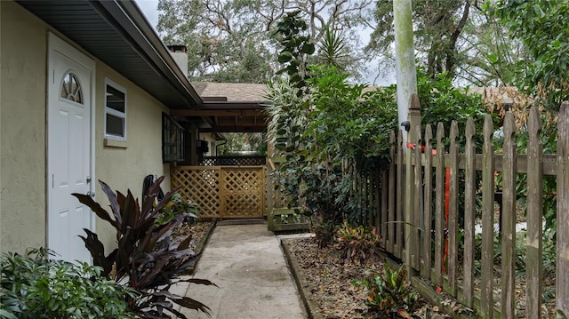 view of patio