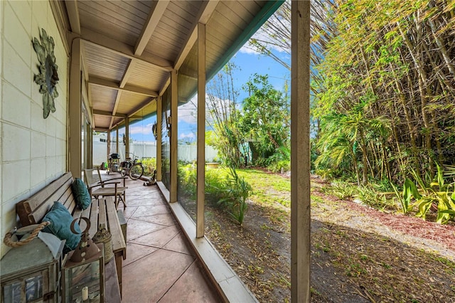 view of patio / terrace