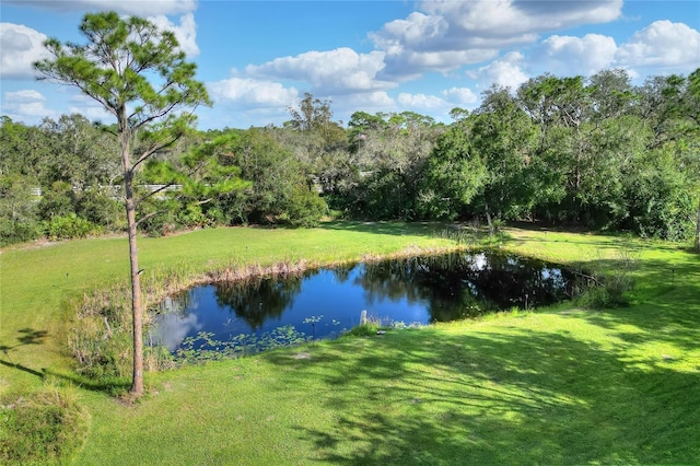 property view of water