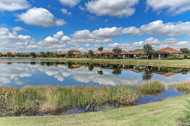 property view of water