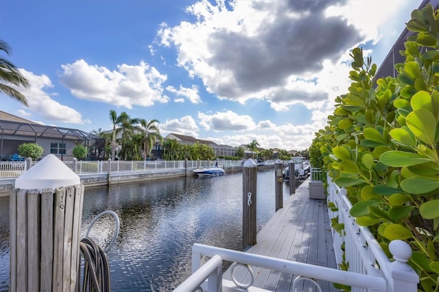 575 Fore Dr, Bradenton, FL 34208 - dock with a water view