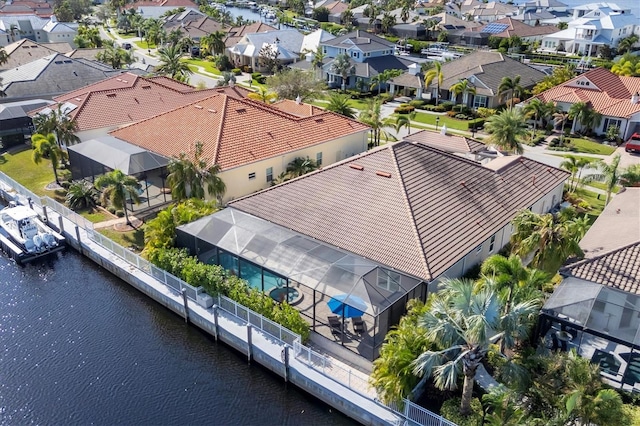 575 Fore Dr, Bradenton, FL 34208 - aerial view of residential area with a large body of water