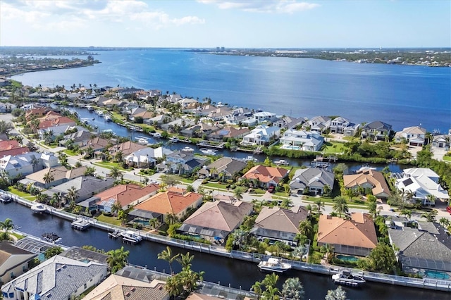 575 Fore Dr, Bradenton, FL 34208 - aerial perspective of suburban area with a large body of water