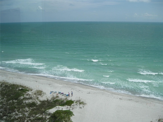 water view with a beach view