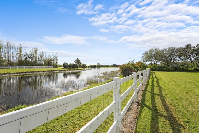 property view of water