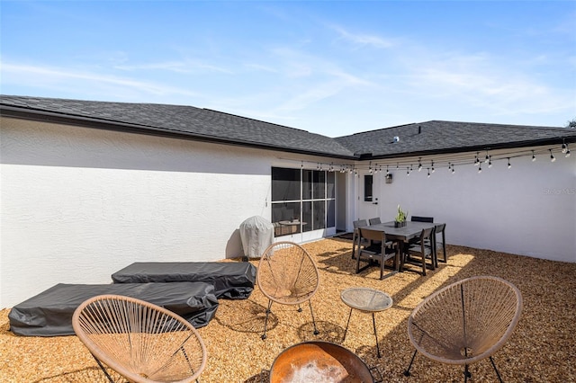 1953 Wheeling Ave, North Port, FL 34288 - view of patio / terrace featuring outdoor dining space