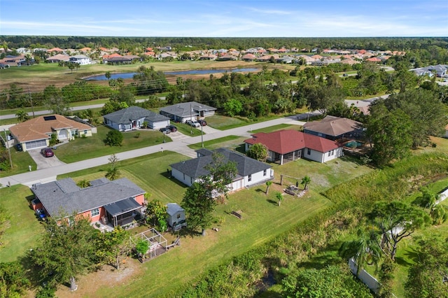 1953 Wheeling Ave, North Port, FL 34288 - aerial view of property's location with nearby suburban area and a nearby body of water