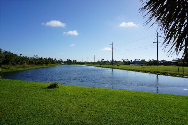 view of water feature