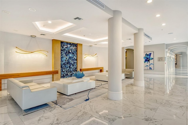 415 L Ambiance Dr Unit C703, Longboat Key, FL 34228 - common area featuring recessed lighting