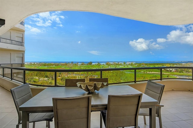 415 L Ambiance Dr Unit C703, Longboat Key, FL 34228 - balcony featuring a water view