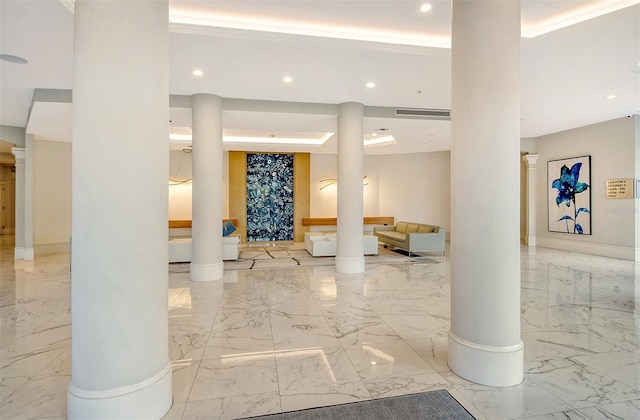 415 L Ambiance Dr Unit C703, Longboat Key, FL 34228 - common area featuring recessed lighting