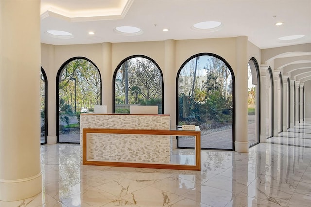 415 L Ambiance Dr Unit C703, Longboat Key, FL 34228 - welcome area featuring recessed lighting