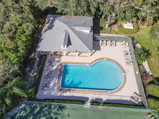 view of swimming pool