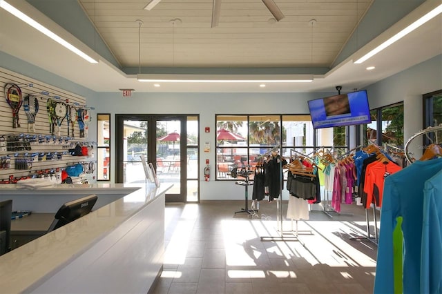 view of community lobby