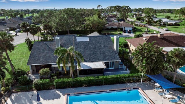 3410 Avenida Madera Unit B, Bradenton, FL 34210 - community pool with a residential view