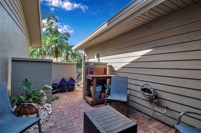3410 Avenida Madera Unit B, Bradenton, FL 34210 - view of patio