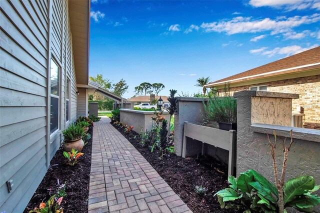 3410 Avenida Madera Unit B, Bradenton, FL 34210 - view of patio / terrace