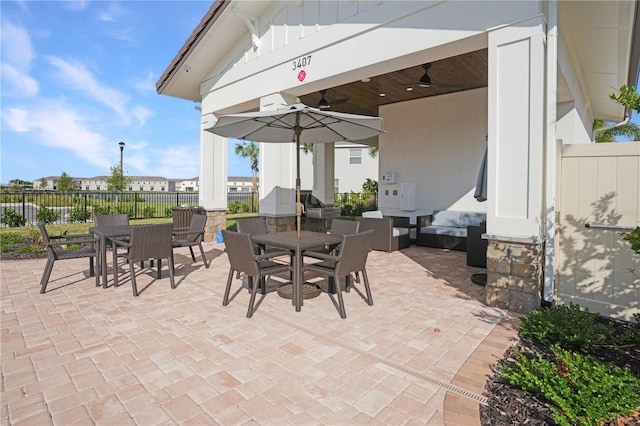 view of patio / terrace