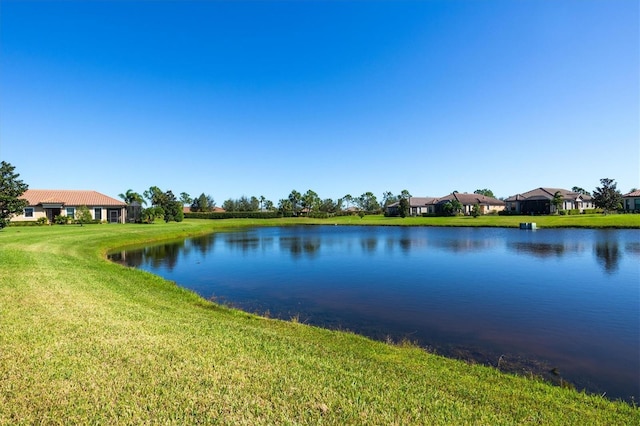 property view of water