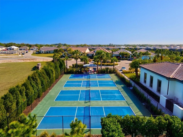 view of sport court