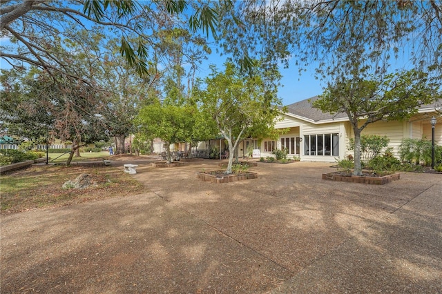 view of back of property