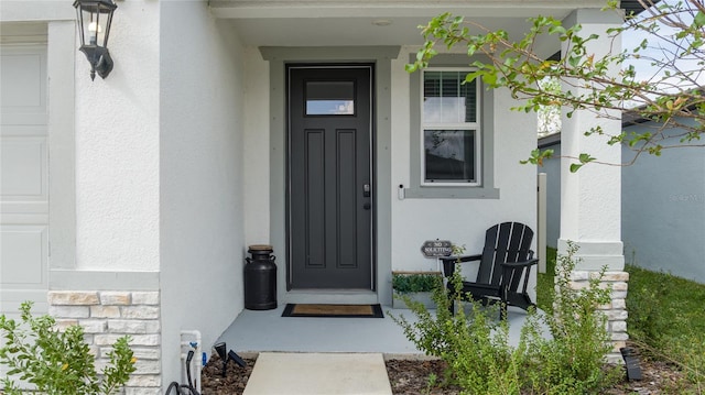 view of property entrance