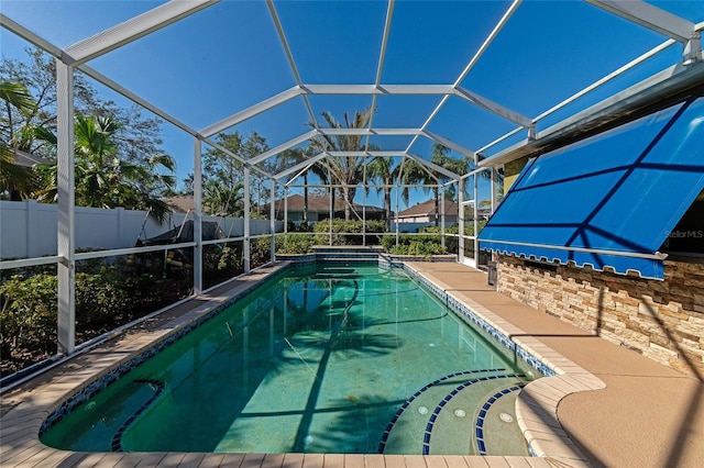 10550 Old Grove Cir, Bradenton, FL 34212 - view of pool featuring a lanai