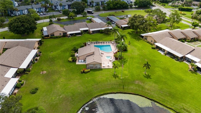 6515 Heritage Ln Unit 2615, Bradenton, FL 34209 - aerial view of residential area with a pool area