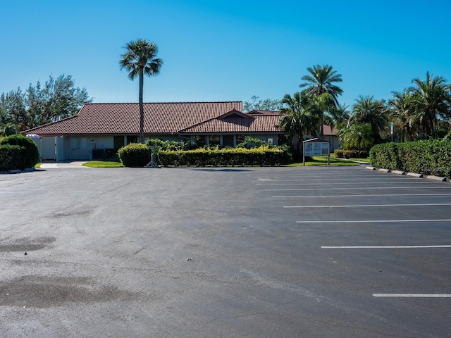 view of car parking