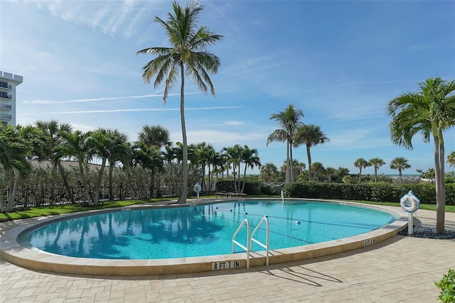 view of swimming pool