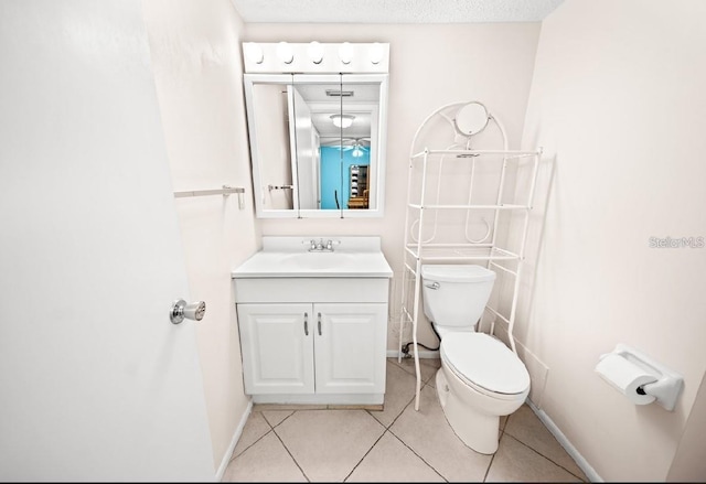 3532 Lake Bayshore Dr Unit K117, Bradenton, FL 34205 - half bathroom with vanity and tile patterned floors