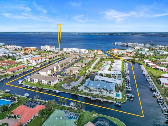208 Lewis Cir Unit 4A, Punta Gorda, FL 33950 - aerial view of a large body of water